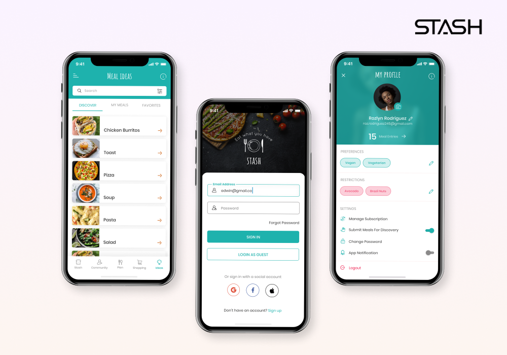 A culinary one-stop app for digitalizing recipe sharing
